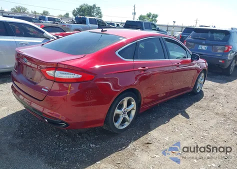 2014 Ford Fusion Se from USA, damaged, VIN 3FA6P0H95ER173289